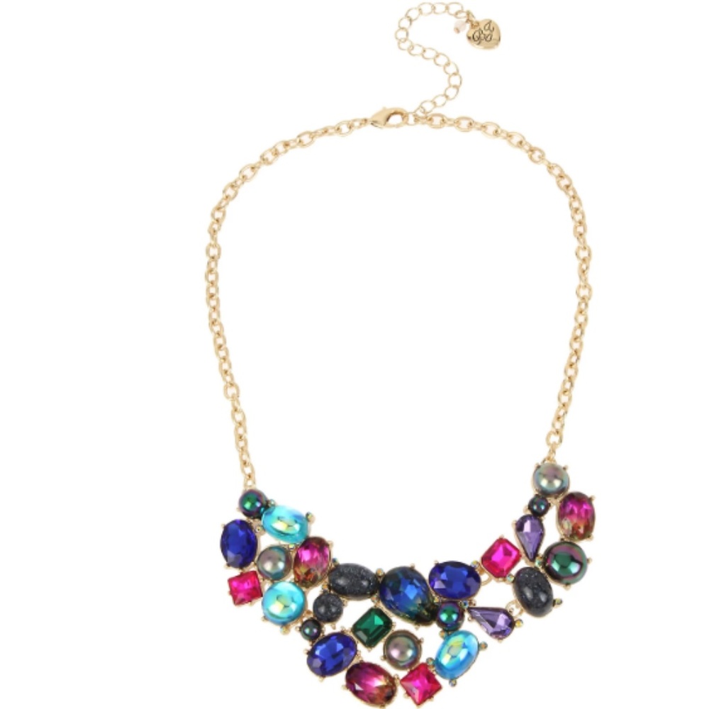 Shake it Off Bib Necklace Multi